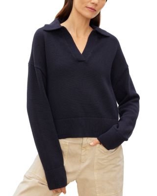 Velvet By Graham & Spencer Women's Ynez Sweater - Organic Fleece Pullover - View #3