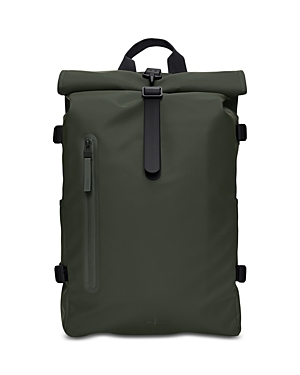 Rains Rolltop Rucksack Large In Green