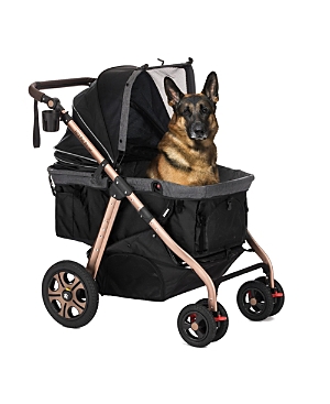 Pet Rover Titan Hd Premium Pet Super Size Stroller Suv In Black