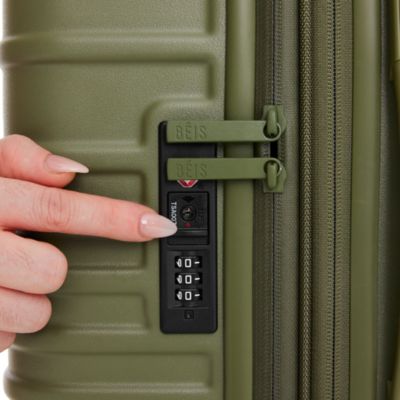 Medium Check-in Roller in Olive