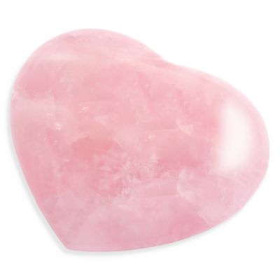 The Cuore Rose Quartz Gemstone Heart