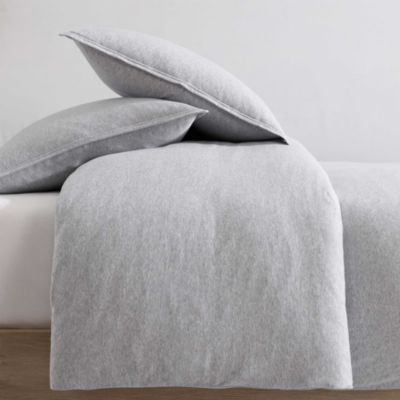 Modern M&amp;eacute;lange Jersey 4 Piece Sheet Set, Queen