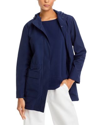 Eileen Fisher Hooded Anorak Jacket Bloomingdale s