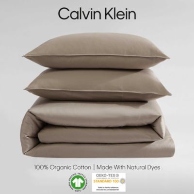 Earth Cotton Sateen 3 Piece Duvet Cover Set, Queen