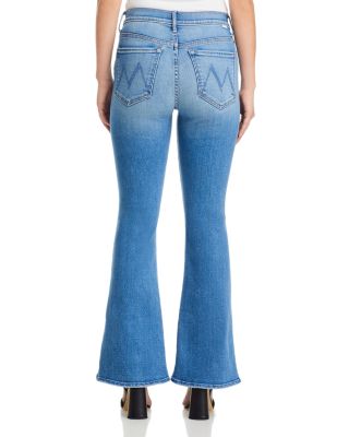 MOTHER MOTHER The Lil' Weekender Petites High Rise Flared MOTHER MOTHER The Lil' Weekender Petites High Rise Flared