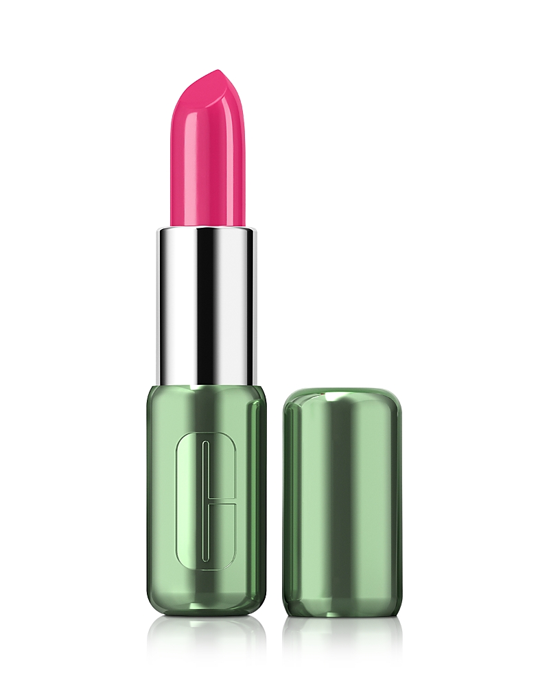 Clinique Pop Longwear Shine Lipstick In Punch Pop
