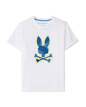 Shop Psycho Bunny Unisex Lenox Graphic Tee - Little Kid, Big Kid In White