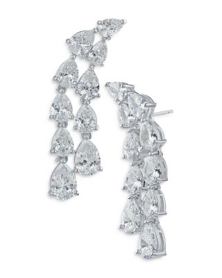 Kenneth Jay Lane - Pearl Waterfall Earrings