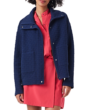 Shop Nic + Zoe Nic+zoe Throw On Quilted Jacket In Ink
