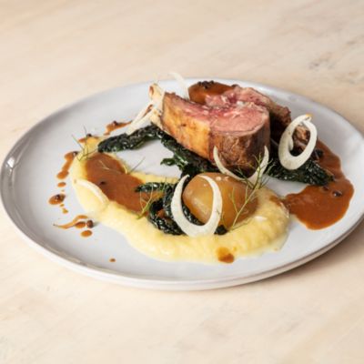 Nivo Moon Coupe Salad Plate, Set of 6