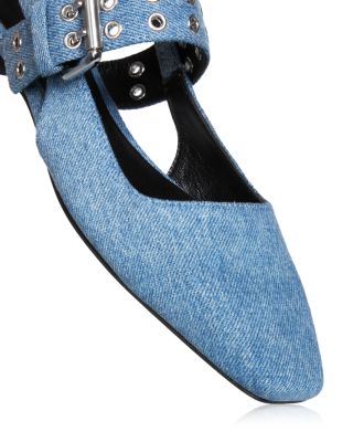 Women's Astra Denim Slingback Flats