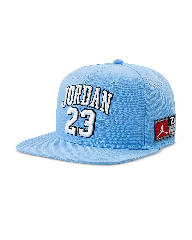 Jordan Jersey Flat Brim Cap - Big Kid In University Blue