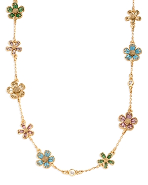 Shop Kate Spade New York Fleurette Necklace, 16 + 3 Extender In Multi/gold