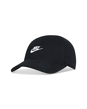 Shop Nike Boys' Futura Logo Curved Brim Cap - Little Kid In Black
