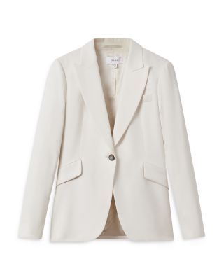 【海外限定】REISSブレザー☆Millie Tailored Blazer Buy Reiss Black Millie Single-Breasted Peak-Lapel Tailored