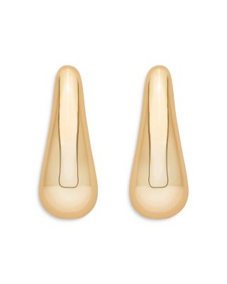 Raindrop Metal Drop Earrings