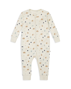 Shop Mori Unisex Print Clever Coverall - Baby In Bear