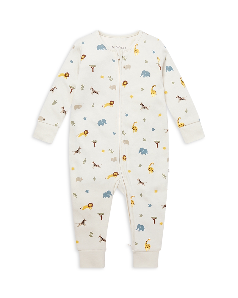 Shop Mori Unisex Print Clever Coverall - Baby In Safari
