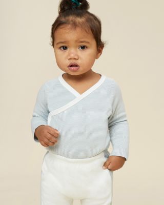 Unisex Long Sleeve Kimono Bodysuit - Baby