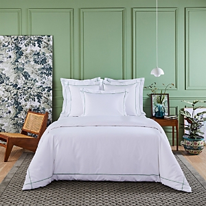 Yves Delorme Cotton Athena Super King Duvet Cover In Veronese