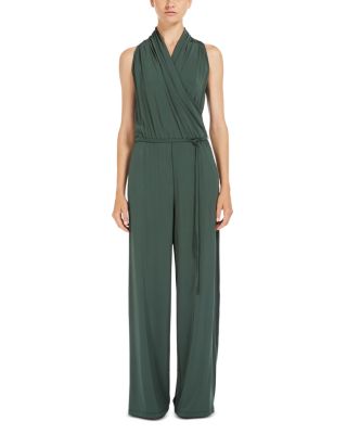 Weekend Max Mara Nettare Surplice Wide Leg Jumpsuit Bloomingdale s