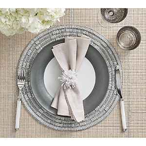 Kim Seybert Matrix Placemat In Gray In Gray