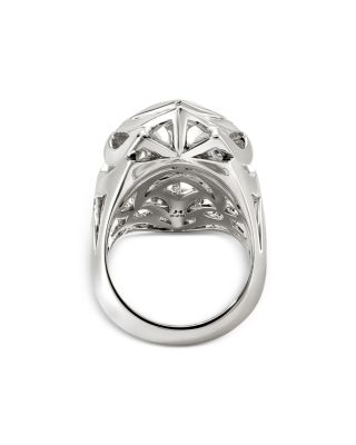 Sterling Silver Naga Blue Sapphire Dragon Ring