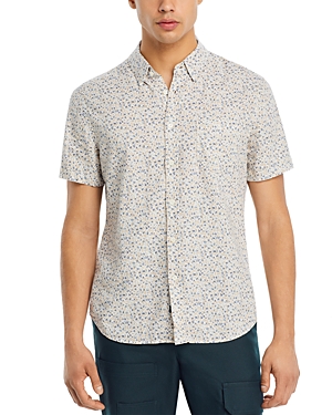 Shop Rails Carson Regular Fit Button Down Shirt In Spring Blossom Parchment