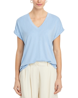 Tommy Bahama Kauai V-neck T-shirt In Infinity Pool Heather