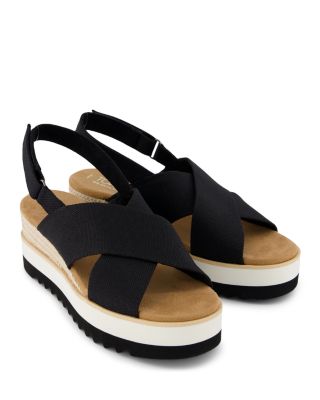 Shop crossover wedge sandals Shop