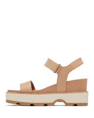 Women's Joanie Ivy Y Strap Platform Wedge Sandals