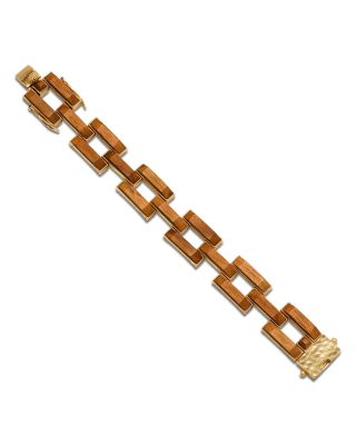 Pathway Teak Link Bracelet