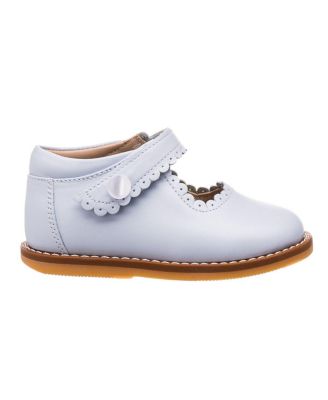  Unisex Scalloped Edge Mary Jane