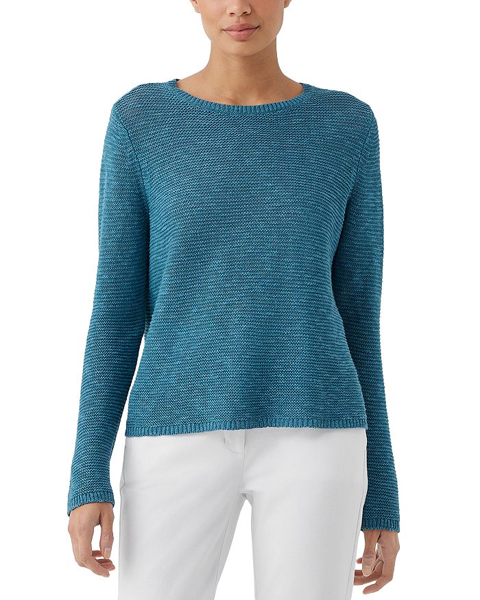 Eileen Fisher Long Sleeve Pullover Sweater | Bloomingdale's