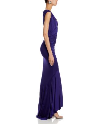 Iceland Faux Wrap Gown