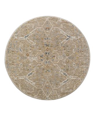 Livabliss - Livabliss Reina REN-2300 Round Area Rug, 5'3" x 5'3"