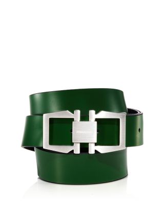 Ferragamo - Men's Gancio Buckle Reversible Leather Belt