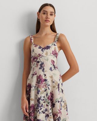 sleeveless linen dress with pockets Sleeveless Linen Shift Dress main image 0