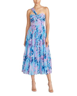 ML Monique Lhuillier - Audra Chiffon Midi Dress