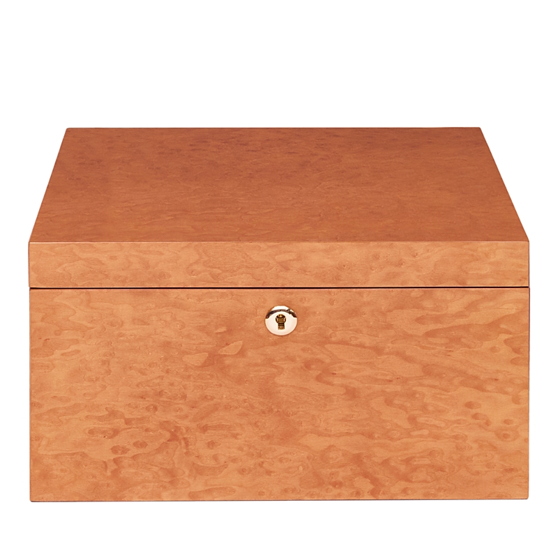 Rapport London Heritage Sixteen Watch Box In Burr Walnut