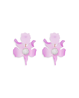 Lele Sadoughi Crystal Lily Earrings