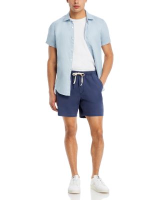 Saturday Cotton Blend Regular Fit 6" Drawstring Shorts 