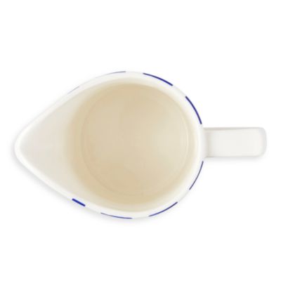 Blue Italian Steccato Creamer