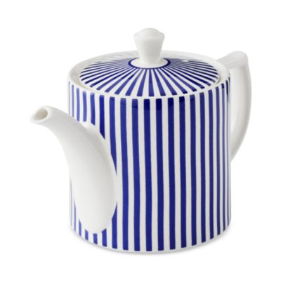 Blue Italian Steccato Teapot