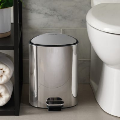 EasyStore Luxe Stainless-Steel 5L Pedal Bin