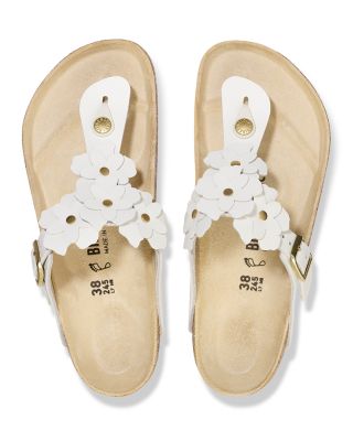 Women&#39;s Gizeh Flowers Thong Sandals