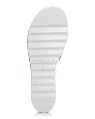 Stella McCartney Women's Gaia Embroidered Espadrille Slide
