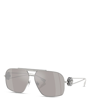 Versace Pilot Sunglasses, 62mm