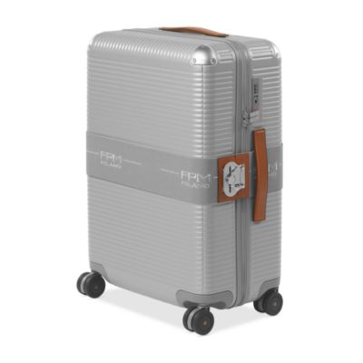 Bank Zip Deluxe Checked Suitcase