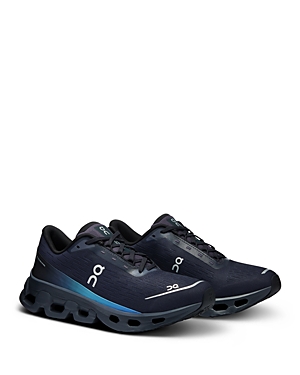 On Cloudspark Running Shoe In Black/blueberry